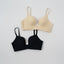Second Skin Soft Seamless Wireless Low-Back Demi Push Up Plunge Bra