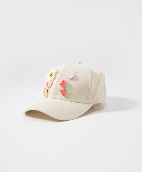 Keep Smiling DIY Canvas Cap with Pop In Accessories