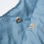 Stay Bloom Denim Smiley Tote Bag