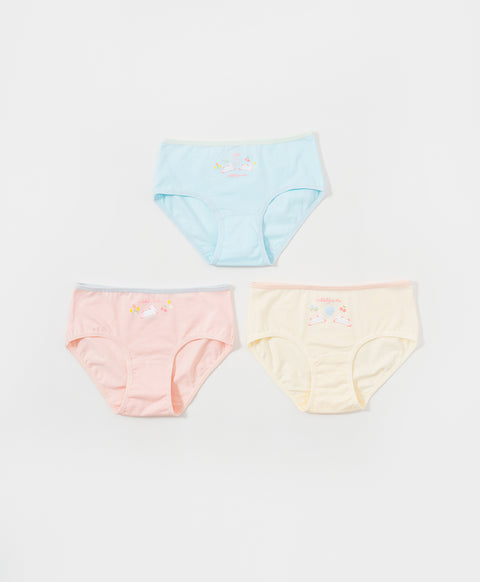 Junior Rabbit Garden Cotton Low Waist Mini Panties