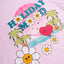 Junior Resort of Heart Short Sleeves Sleep Dress