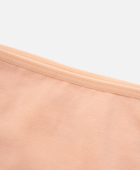 Summer Poem Mid Waist Midi 5pcs Cotton Spandex Pack Panties