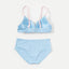 Designer 3/4 Cup Wireless Bra Set with Panties (B Cup)