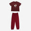 Little Muse Short Sleeves PJ Top & Long Pants Set - Where Hearts Meet Dreams Begin