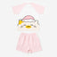Junior Morning Harmony Short Sleeves Top & Shorts Sleep Set