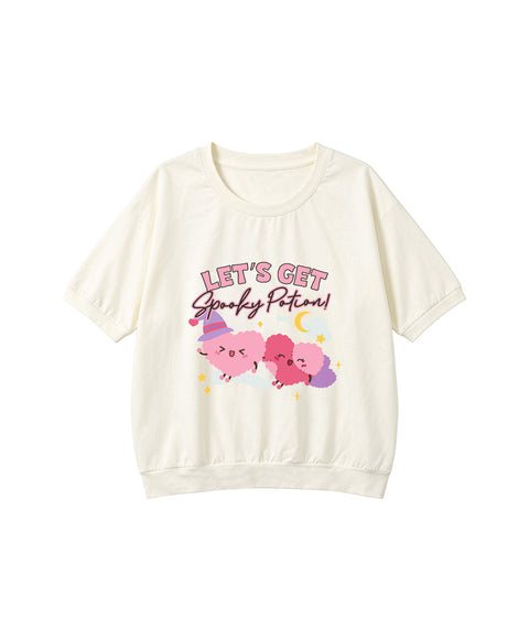 Let's Get Spooky Potion Short Sleeves Top & Shorts Set