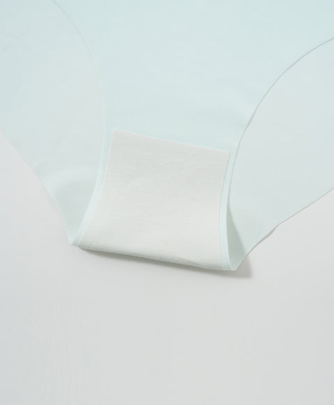 Simple Laminated Low Waist Mini Panties