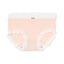 Delicate Bow Low Waist Hipster Ribbed Cotton Panties