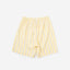 BedMood Mello No Tasks. Just Vibes Polyester PJ Short Sleeves Top & Shorts Set - Yellow