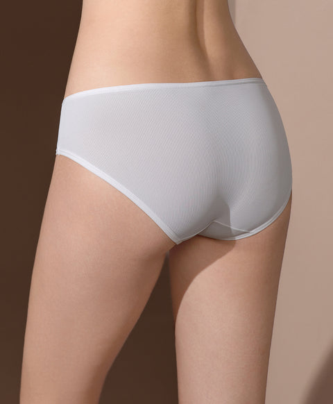 Nature Ribbed Low Waist Mini Panties