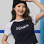 Dream Squad Raglan Tight Fit Crop Tee