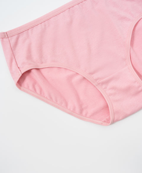 Winter Cotton Mid Waist Midi 5pcs Pack Panties