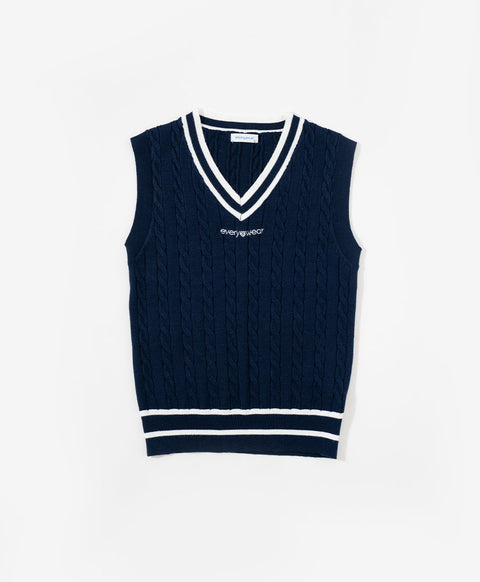 Go For It! Knitted Sleeveless Vest