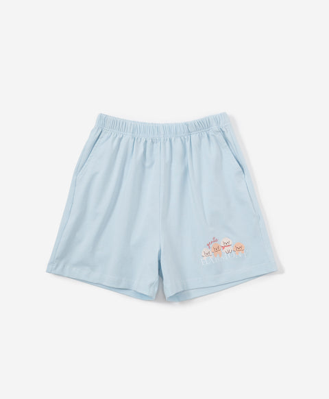 Junior Gentle Harmony Long Sleeves Top & Shorts Sleep Set