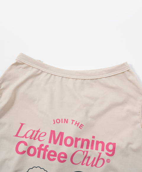 BedMood Cremo & Mello Late Morning Coffee Club Pet Shirt