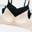 Bare Essentials Wireless V-Neck 3/4 Cup Demi Bra