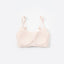 High Coverage Laminated Wireless Bralette with Back Hooks