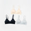 (NEW) Real Comfy Triangle Cup Seamless Wireless Bra