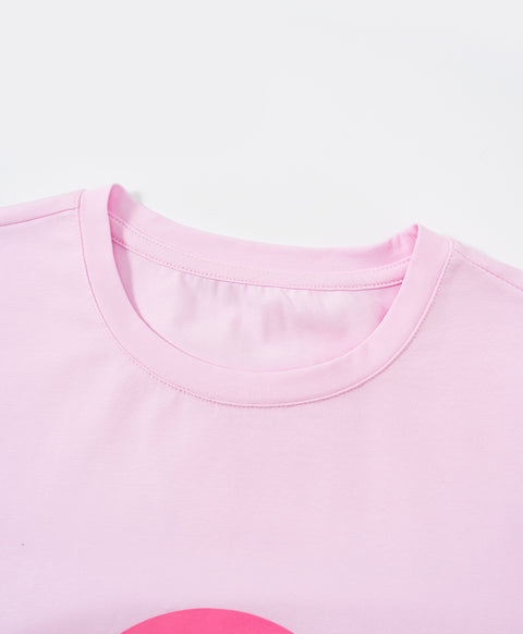 Resort of Heart Short Sleeves Tee Sleep Dress