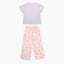 Junior Catitude-ing Short Sleeves Top & Long Pants Sleep Set