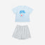 Junior Heart Gelato Short Sleeves Top & Shorts Sleep Set