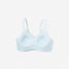 Crème de Lacelisse Wireless Lace-Trimmed V-Neck Bra