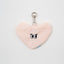 Peekaboo Heart Pouch Bag Charm