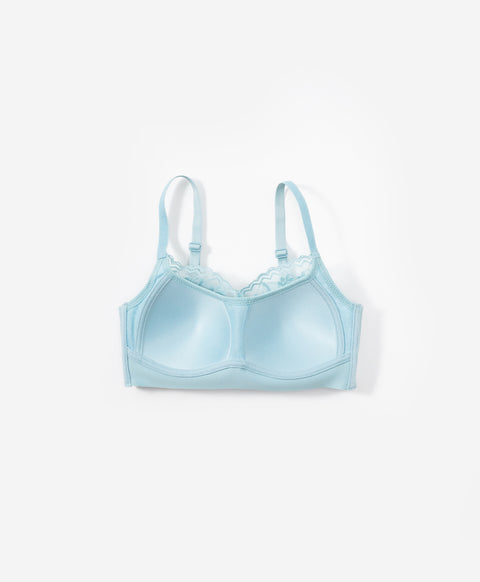Modern Lace Wireless Full Coverage Bra (B Cup)