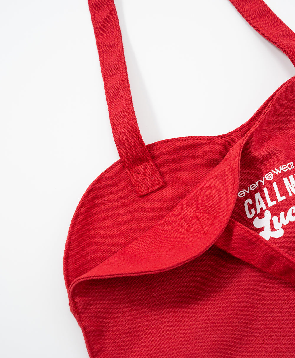 Call Me Lucky Heart Tote
