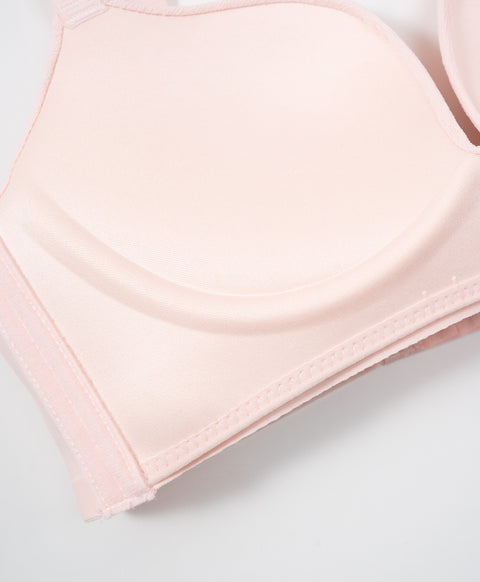 Blush Nightfall Jacquard 3/4 Cup Wireless Push Up Bra