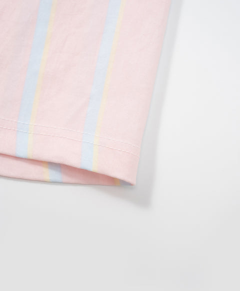 BedMood Mello Not Ignoring You, Just Resting Polyester PJ Short Sleeves Top & Shorts Set - Peach