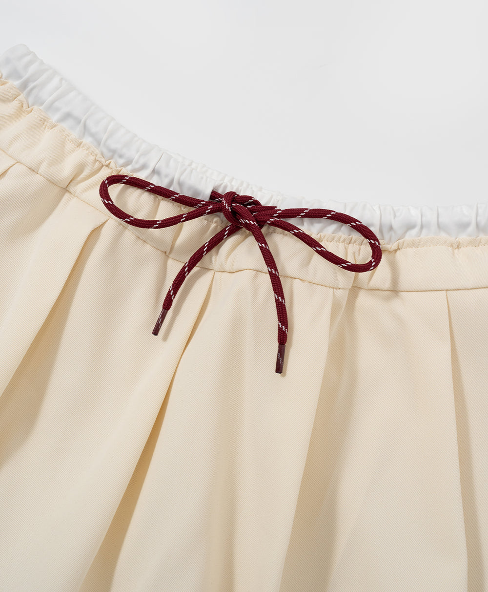 Call Me Lucky Drawstring Skorts