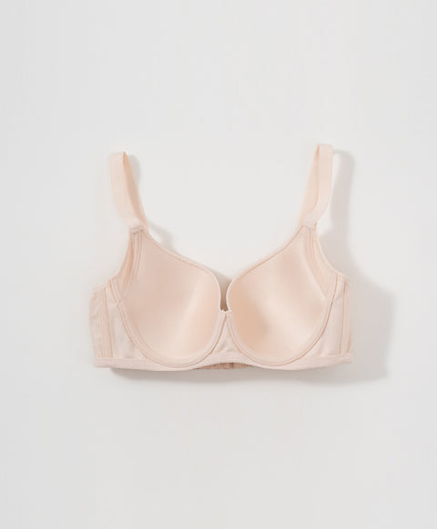 Natural 3/4 Cup Full Coverage Underwired Bra
