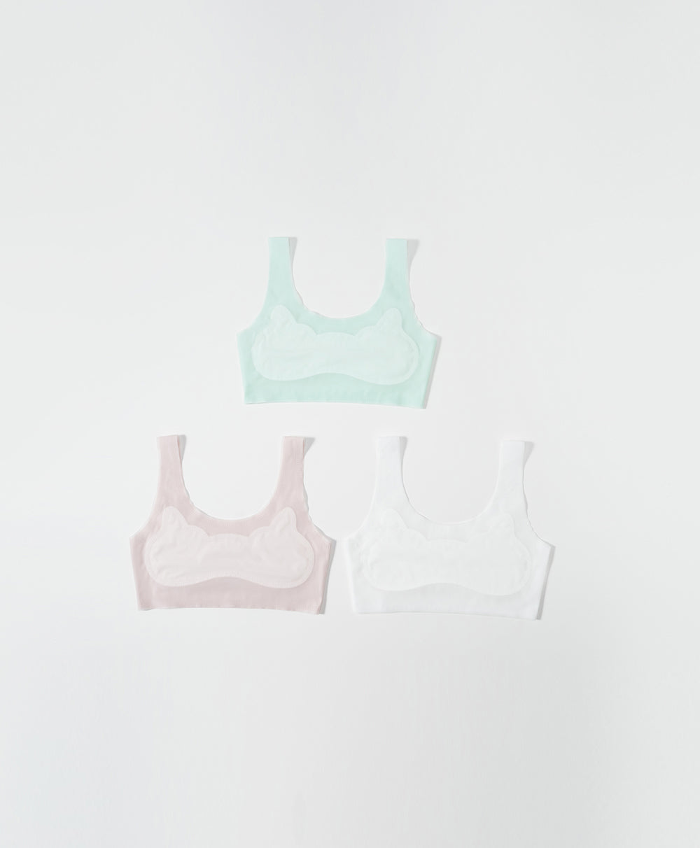 Junior Mew Mew Magic Ultra Thin Pull-Over Seamless U-Back Vest