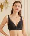 Ethereal Beauty Wireless Triangle Lace Bra