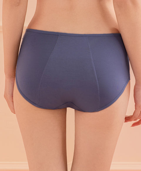 Happiness Viscose Mid Waist Hipster 2pcs Sanitary Panties Pack