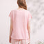 Little Bunny Short Sleeves Polyester Cotton Top & Bottom Sleep Set