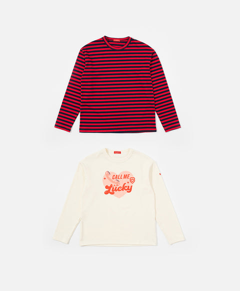 Call Me Lucky Long Sleeves Tee