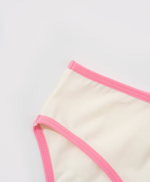 Mala-Twins 5pcs Mid Waist Midi Graphic Pack Panties Wonder Box