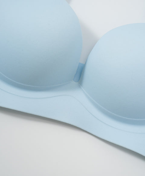 Laminated Clean Cut 3/4 Cup Wireless Demi Bra