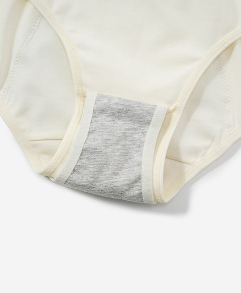 Gentle Hush Mid Waist Midi 2pcs Pack Cotton Spandex Sanitary Panties