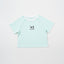 Peekaboo Relaxed Fit Raglan Crop Tee