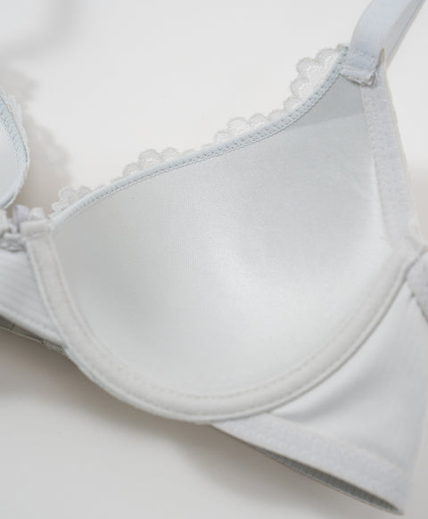 Spring Lace 3/4 Cup Underwired Demi Bra