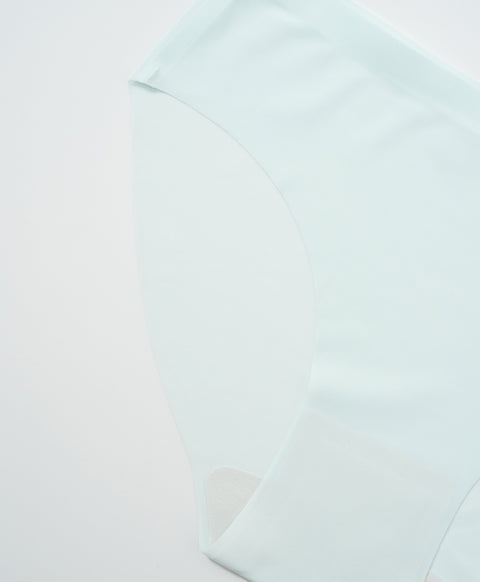 Simple Laminated Low Waist Mini Panties