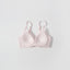 Marshmallow Kiss Triangle Wireless Bra with Back Hook – New & Improved