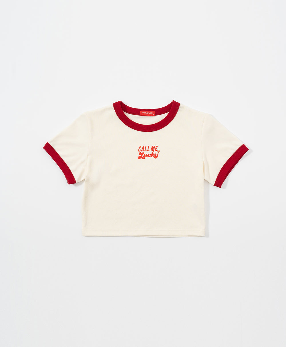 Call Me Lucky Baby Tee