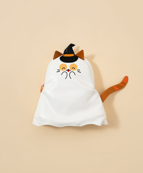 Meow-lloween Party Kittie-Boo Pouch