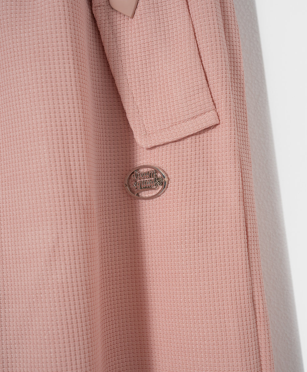 Dream Squad Waffle Long Pants with Drawstring