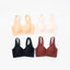 Marshmallow Kiss: Mirror Kiss V-Neck Wireless Bra with Adjustable Straps - New & Improved