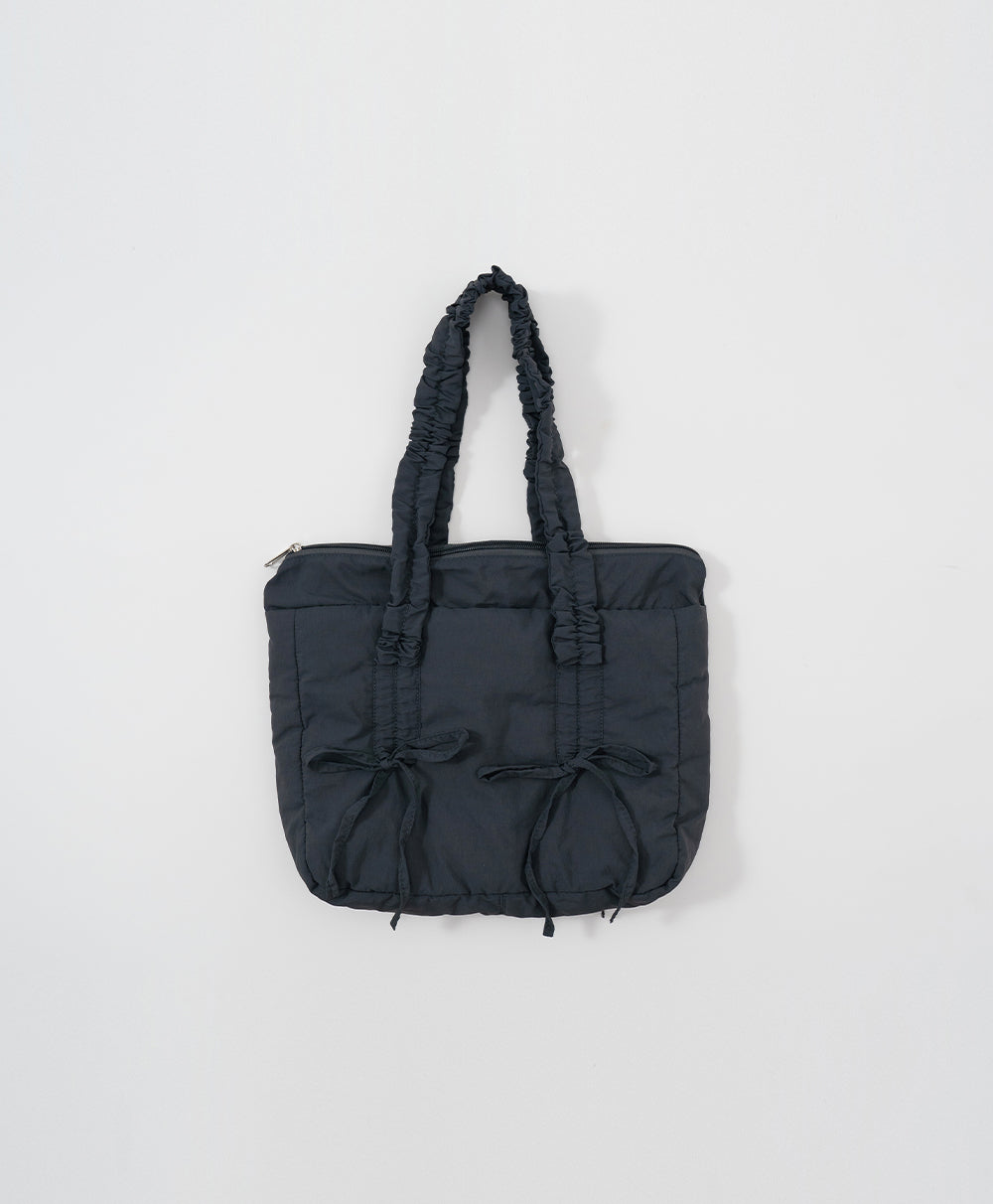 Peekaboo Puffy Bow Tote